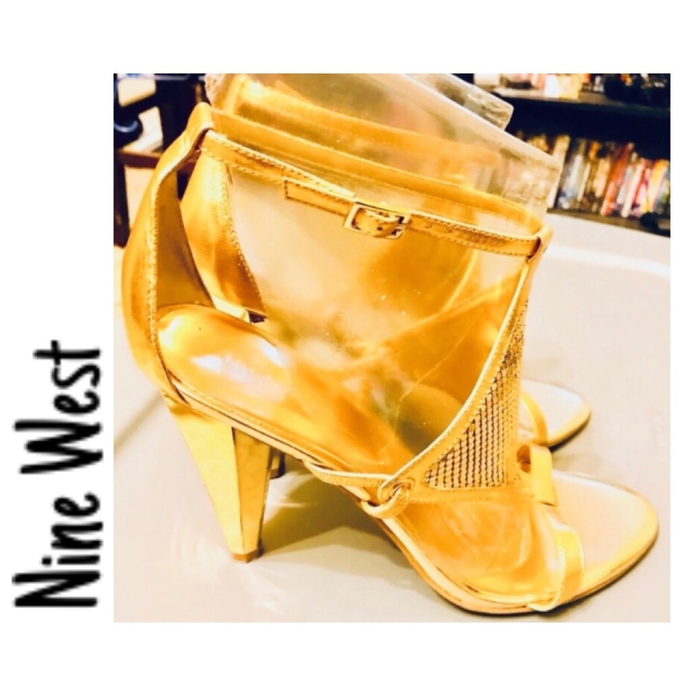 Nine West Chain Heels 👠 - Picture 1 of 4